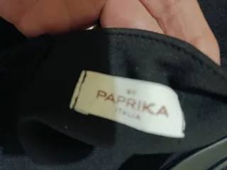 Abito donna nero Paprica taglia S