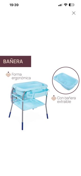 Bañera bebé Chicco plegable