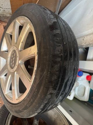 Llantas Audi Sline 17 pulgadas. Tornilleria 5x112