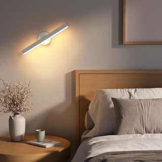 Lámpara LED Baño Rotativa Blanca