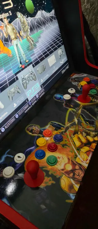 Máquina Arcade Marvel DC