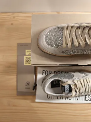 Zapatillas Golden Goose Mujer Talla 38 Glitter