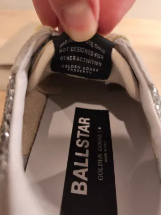 Zapatillas Golden Goose Mujer Talla 38 Glitter