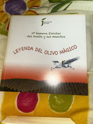libro la leyenda del olivo magico