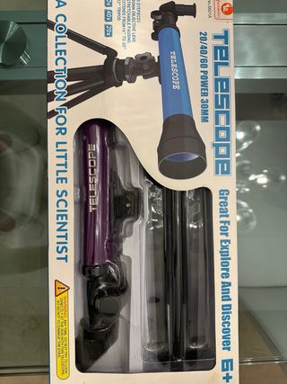 Telescopio para niños 20/40/60x