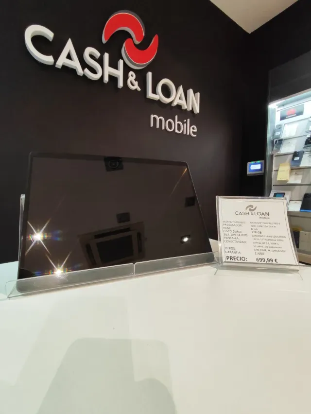 Microsoft Surface Pro 5 negra 128gb 8GB