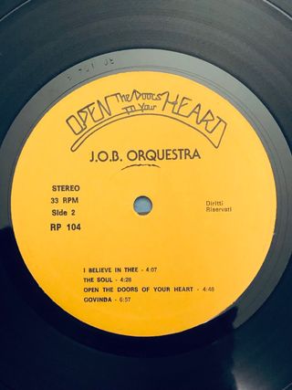 Vinile J.O.B. Orquestra - Open The Doors To...