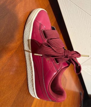 Zapatillas Puma Charol Rosa/Rojo