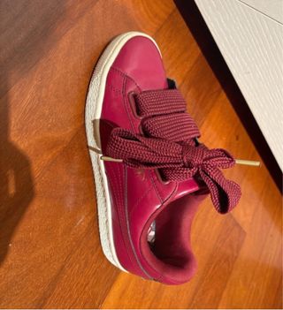 Zapatillas Puma Charol Rosa/Rojo