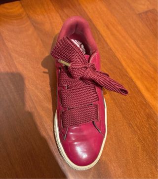 Zapatillas Puma Charol Rosa/Rojo