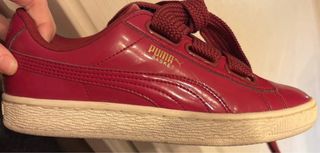 Zapatillas Puma Charol Rosa/Rojo