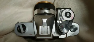 Cámara Yashica J-P de colección con Exposímetro