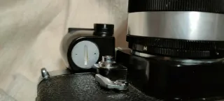 Cámara Yashica J-P de colección con Exposímetro