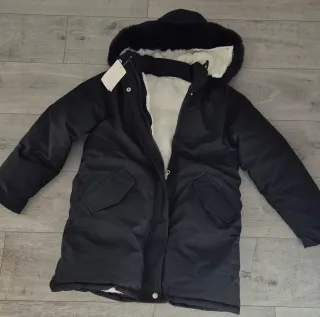 Cazadora Invierno Niños LOSVIP Negra Talla 13-14
