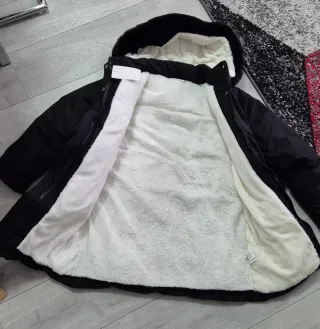 Cazadora Invierno Niños LOSVIP Negra Talla 13-14