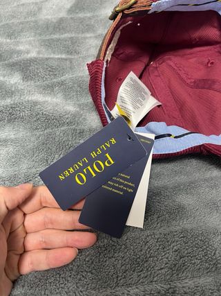 Gorra Polo Ralph Lauren Pana Roja