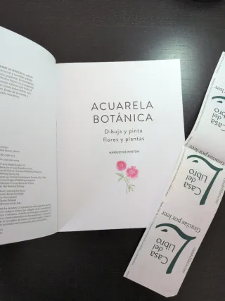 Acuarela botánica: Dibuja y pinta flores