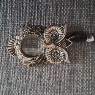 Collana con ciondolo gufo