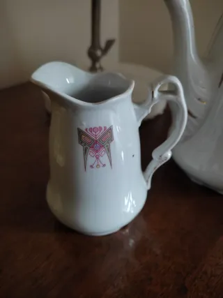 Teiera e Lattiera in Porcellana