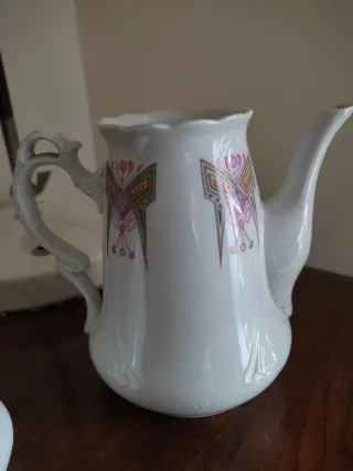 Teiera e Lattiera in Porcellana