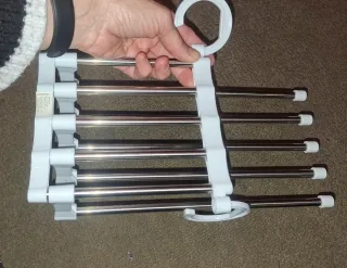 Percha Múltiple para Pantalones Ahorra Espacio