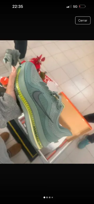 Zapatillas Nike Pegasus Premium Verde/Azul