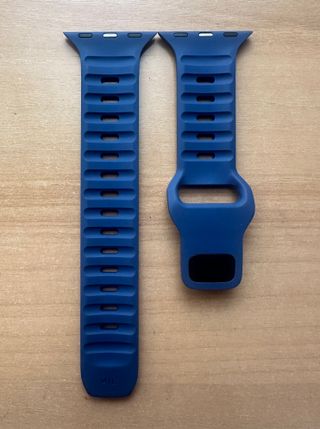 Apple Watch X Nomad 45mm. Naval Blue Sport Band