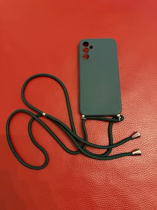 Funda Samsung A14 Verde con Cuerda