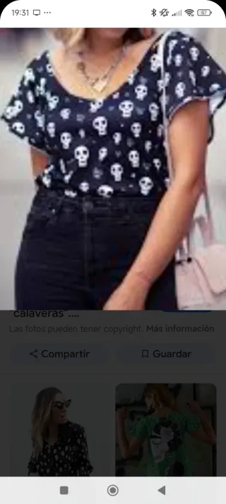 Camiseta Calaveras Aire Retro