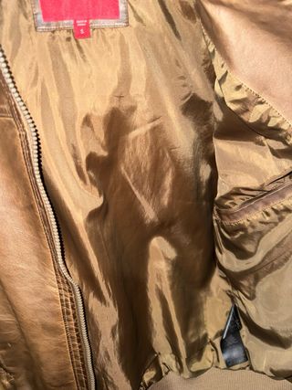 Chaqueta de cuero Guess para hombre