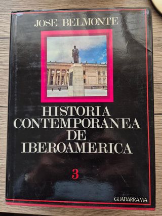 Historia Contemporánea de Iberoamérica 3 Tomos