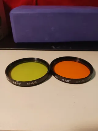 2 Lenti Colorate Obiettivo 62mm