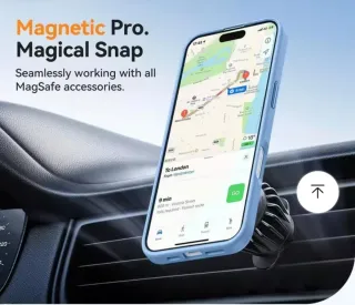 Funda iPhone 12 Magnética Transparente