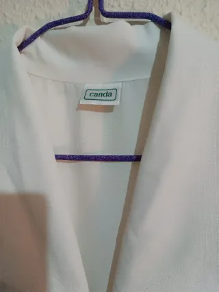 Blusa sin mangas blanca