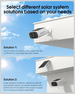 Cámara Vigilancia Solar ARCCTV 4MP