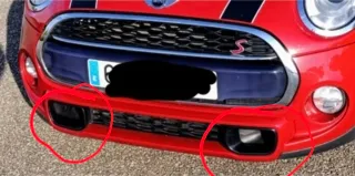 Embellecedores tomas Aire Mini Cooper S