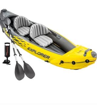 Kayak Hinchable 2 Plazas + Remos