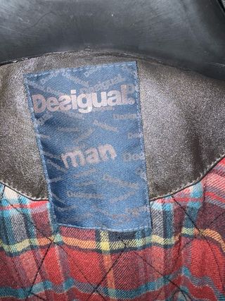 Chaqueta Desigual Cuero Hombre