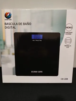 Báscula de Baño Digital Euro Life