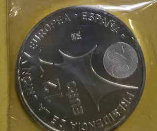 18 Monedas de Plata Emisión 2002, 2004, 2005