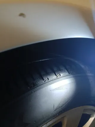 4 Llantas 16 con Neumáticos 225/55 R16 año 2024.