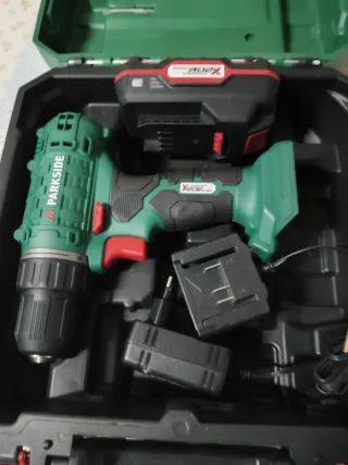 Taladro Atornillador Parkside ,cargador+ batería