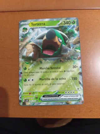 Carta Pokémon Torterra EX 005/071 RR