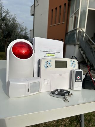 Sistema di Allarme Antifurto GSM GenioGSM sensori