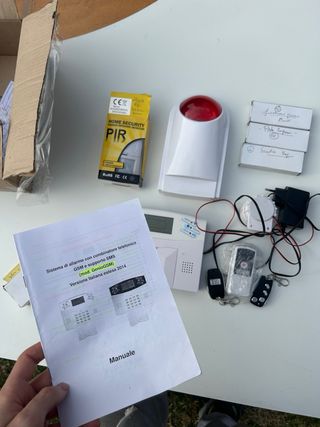 Sistema di Allarme Antifurto GSM GenioGSM sensori