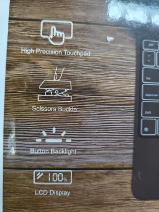 Funda Teclado Inalámbrico iPad Pro 12.9 Goojodoq