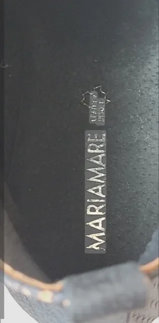 Botines tacón azul Maria Mare T38