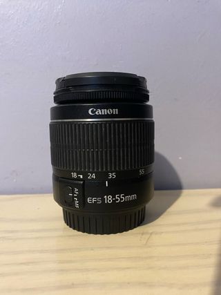 Objetivo Canon EFS 18-55mm