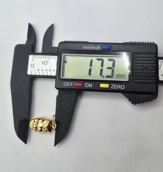 Colgante Búho de oro de 18k, 1.33 g.