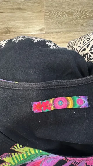 Vestido Desigual manga larga estampado floral tall